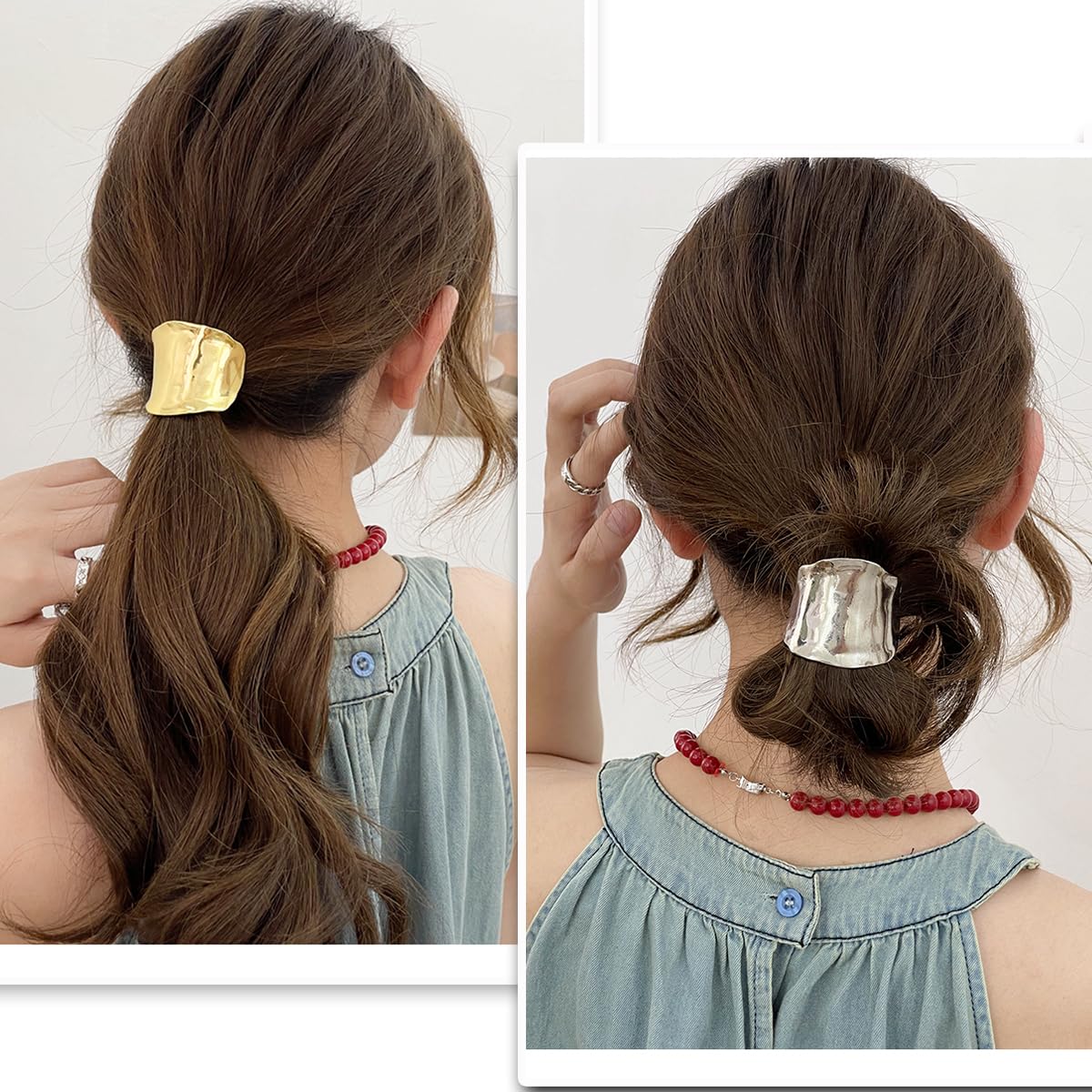 Ainvhh styled on a dresser with accessories, shows versatile styling