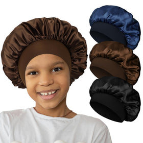 Aiphamy three-color bonnet pack front view shows variety and convenience