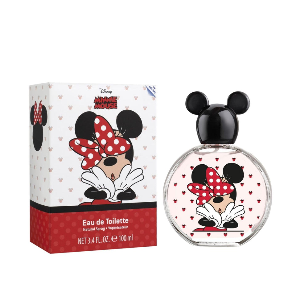 AIR-VAL INTERNATIONAL front packaging showing Minnie Mouse and product benefit cheerful design