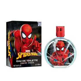 AIR-VAL Spiderman front packaging showing bottle and box, clear visual appeal