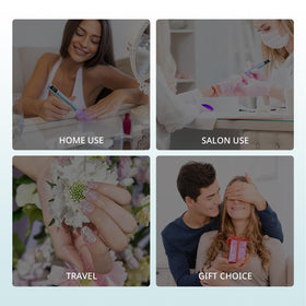 AIRSEE in travel pouch lifestyle shot showing portability and on-the-go use