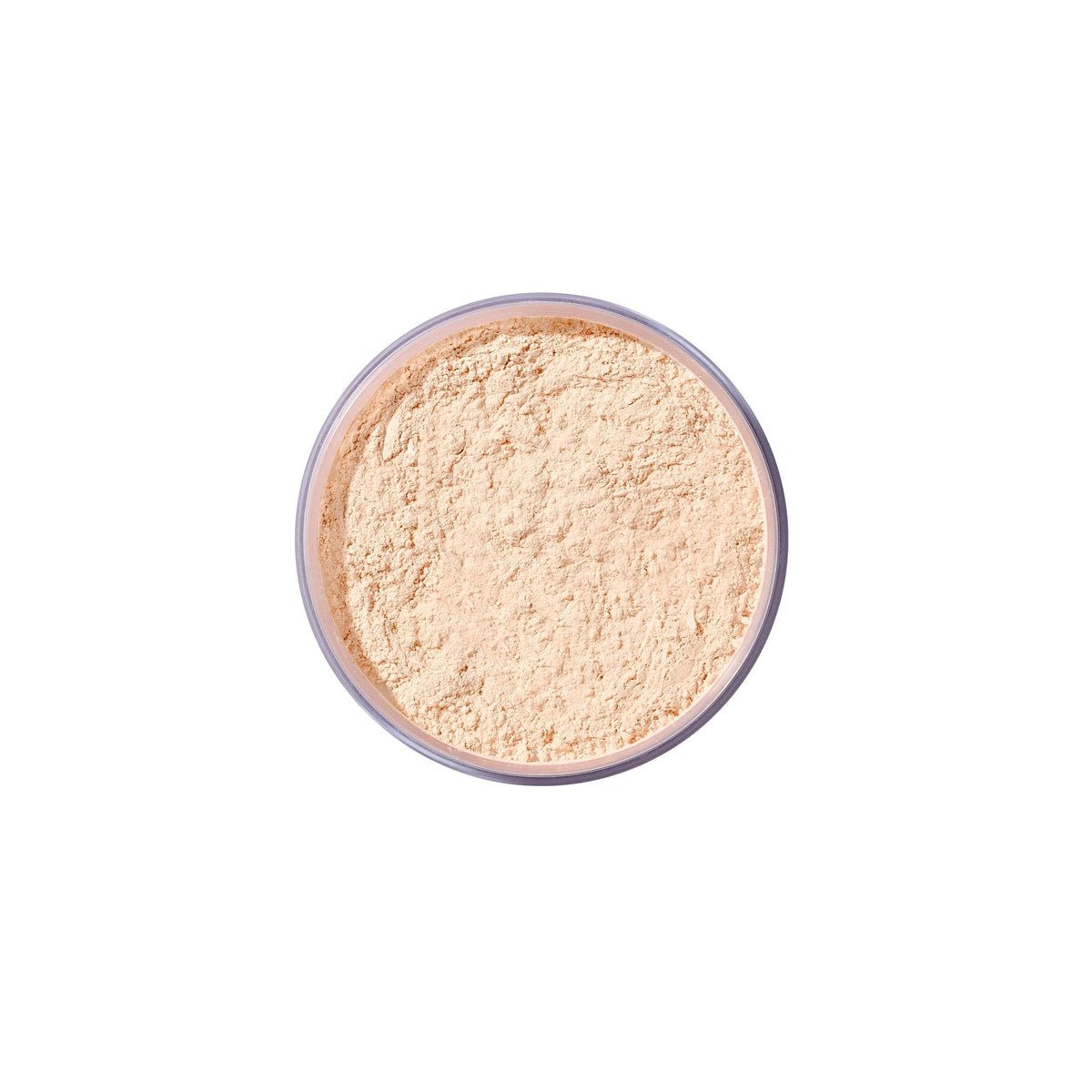 Airspun texture close-up highlighting microspun particles that blur imperfections