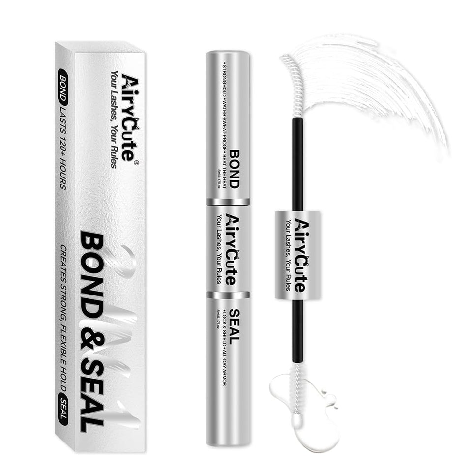 AiryCute front packaging showing both Bond and Seal for long-lasting hold