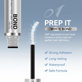 AiryCute lash clusters applied on a model illustrating secure wear