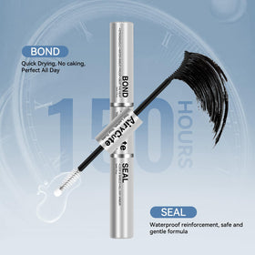AiryCute close-up of 360° precision brush delivering controlled application for neat lashes