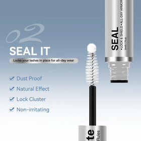 AiryCute bottle beside a ruler to show 5ml size, useful for travel and storage