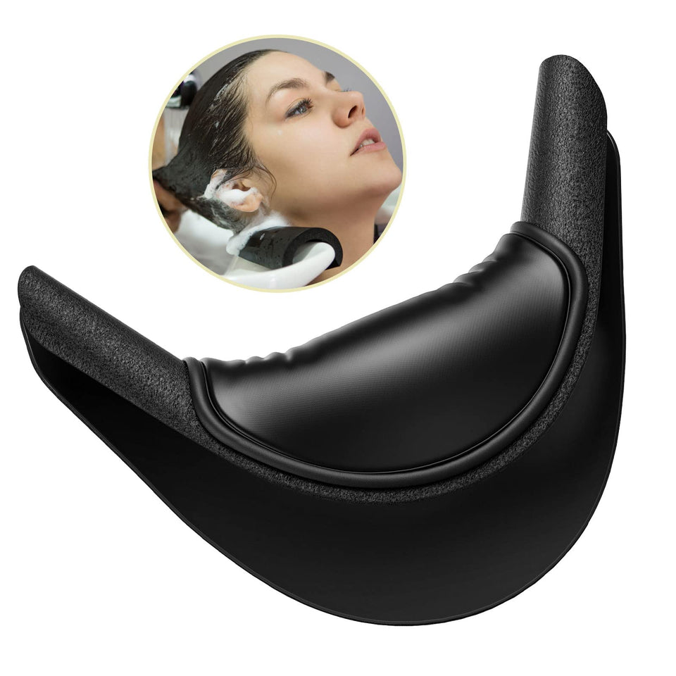 AISEELY front view of neck rest on basin showing stable fit and comfort