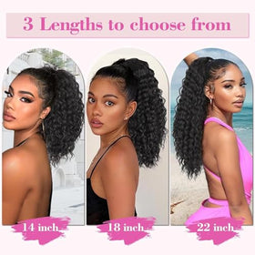 AISI BEAUTY stored on a hook showing easy care and curl preservation benefit