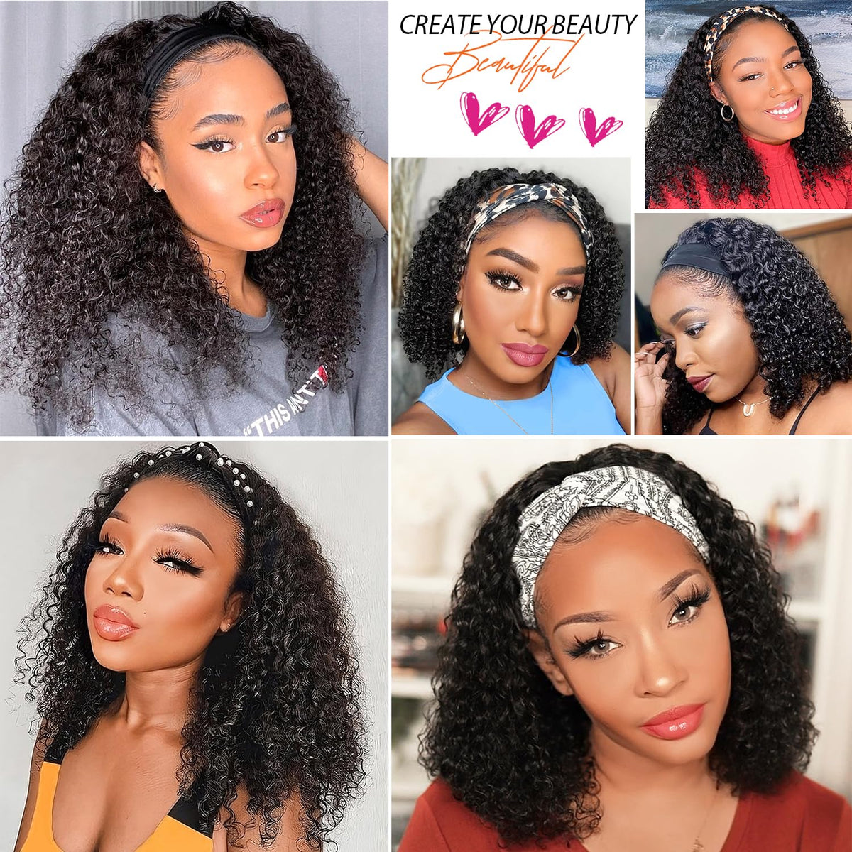 AISI QUEENS wig on mannequin showing 10-inch length and medium cap scale
