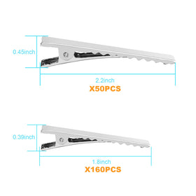 Aisuly serrated teeth edge securing hair and preventing slip