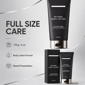Aiwejay lotion swatch on forearm illustrating spreadability and quick absorption