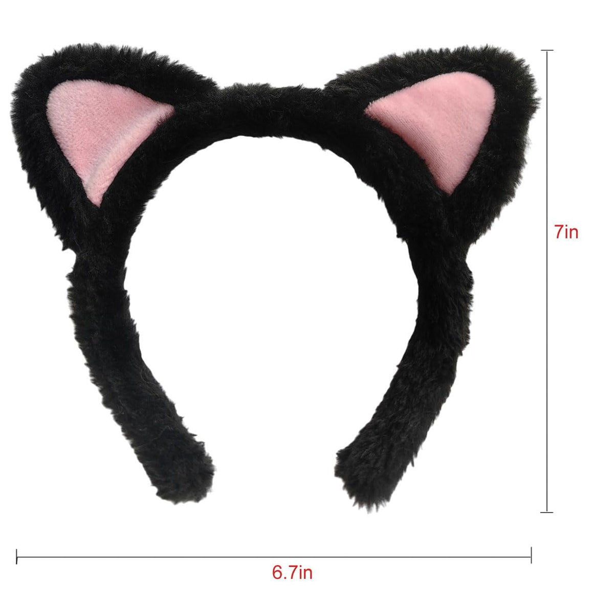 ajdvart hand holding headband to show size and one-size-fits-most convenience