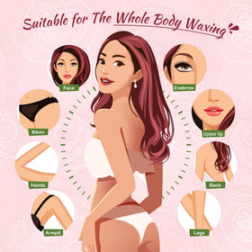 Ajoura applied to bikini area small section showing precise, stripless removal