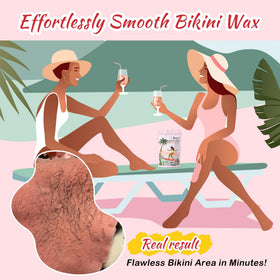 Precision facial waxing with Ajoura showing gentle eyebrow and lip care benefit