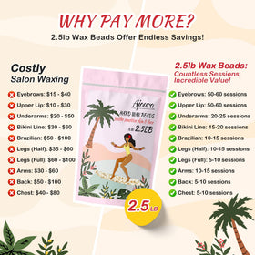 Ajoura melted wax in a warmer ready to apply, allowing faster waxing sessions