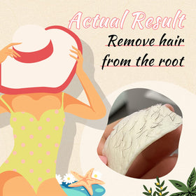 Ajoura wax removed leaving clean, residue-free skin result