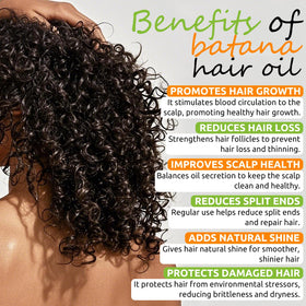 AKBAN oil texture on fingers showing lightweight absorption for non-greasy finish