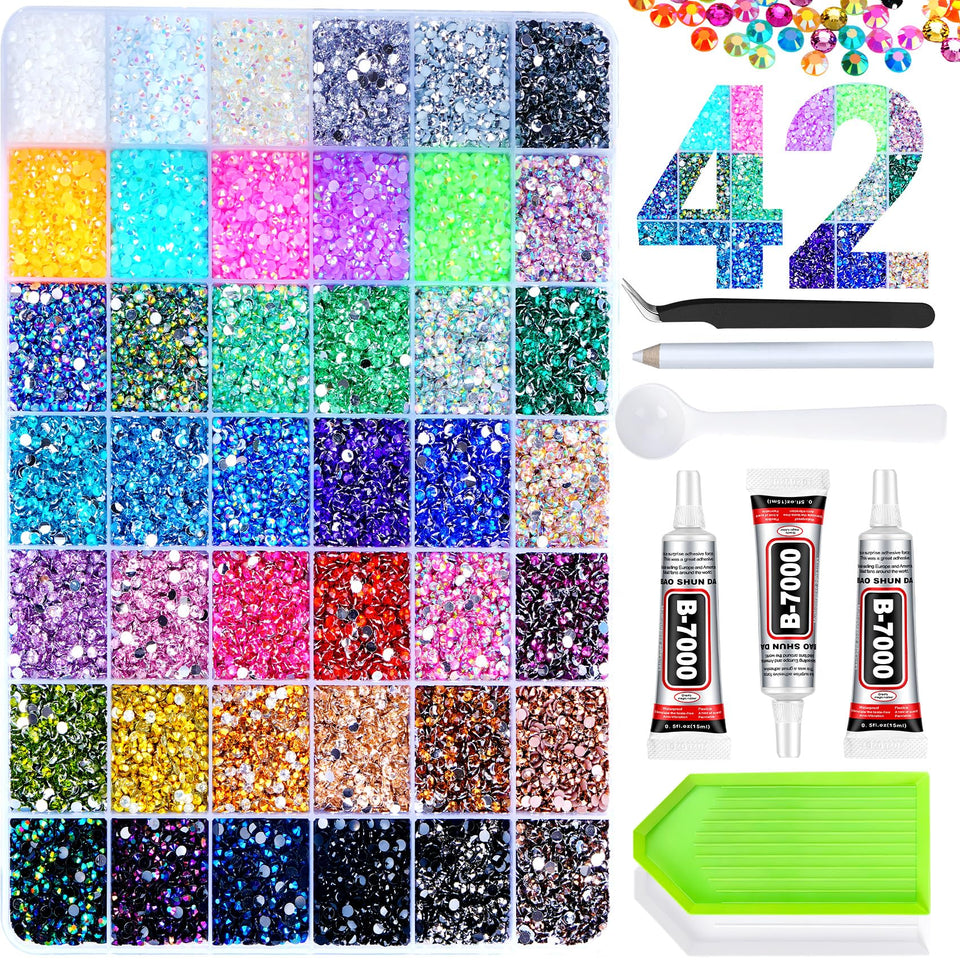 AkiliBIELY front packaging box showing full 42-color kit, great for gifting