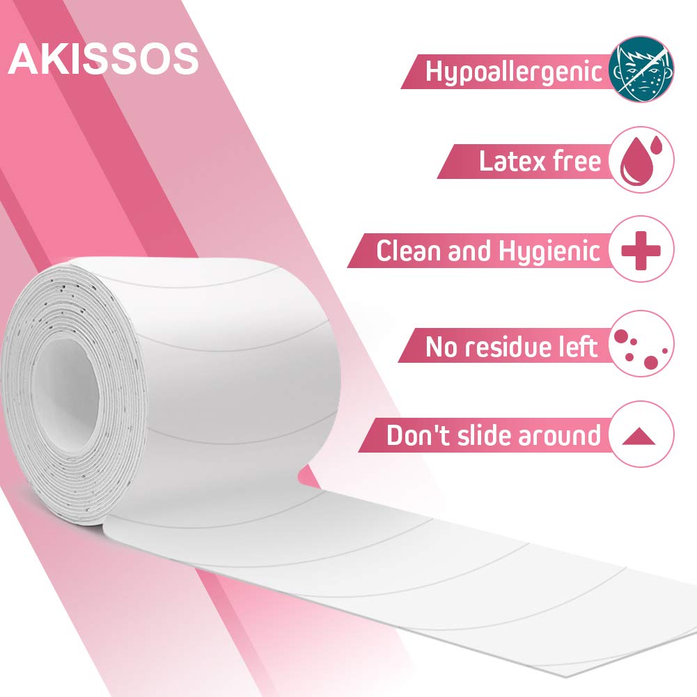 Akissos pad size comparison next to a ruler for accurate dimensions and fit