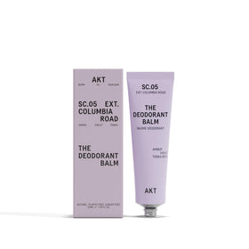 AKT deodorant balm front tube showing clean design and eco benefits
