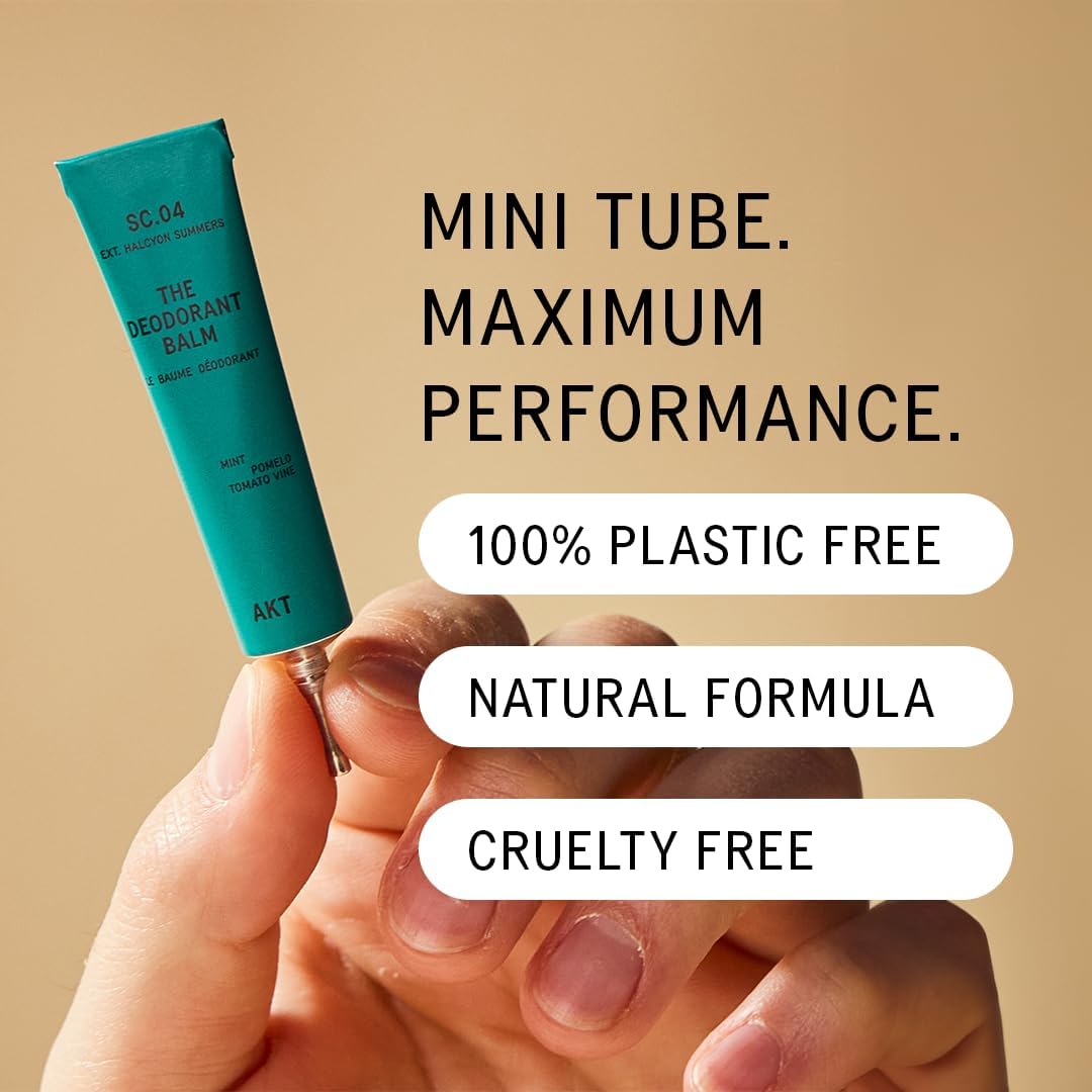 AKT label ingredients list visible to show vegan and aluminum-free formula