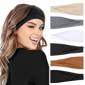 AKTVSHOW headband pictured in active lifestyle setting for on-the-go hair management