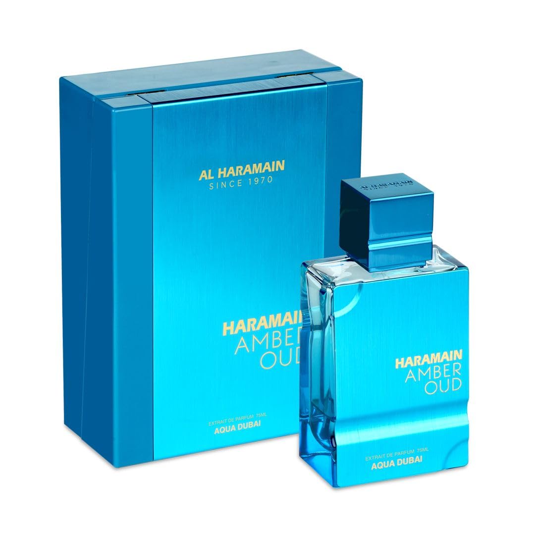 Al Haramain front bottle shows elegant packaging and instant brand recognition