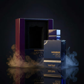 Al Haramain amber and oud raw ingredients close-up showing scent richness and depth