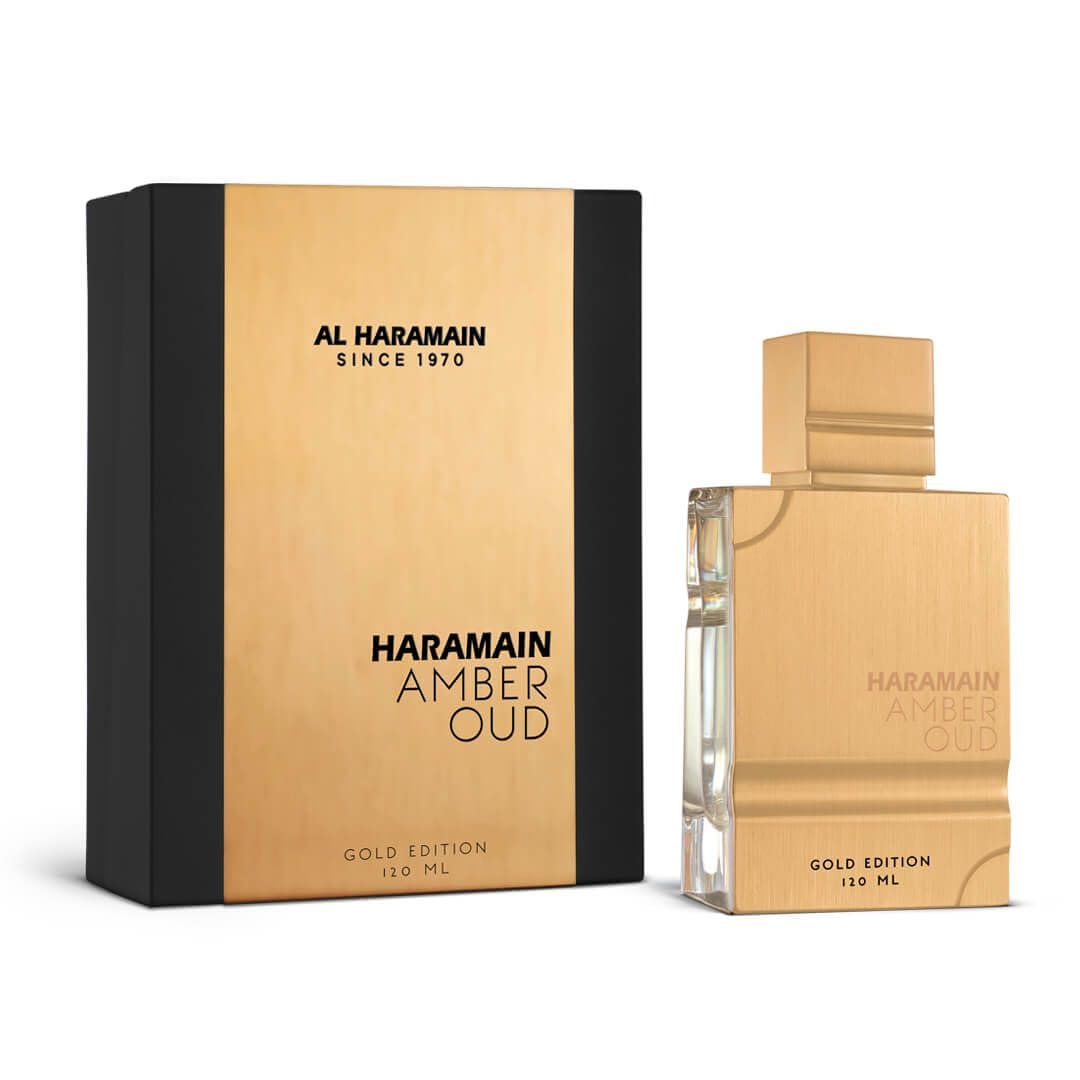 Al Haramain bottle next to a ruler for size comparison and pocketability clarity