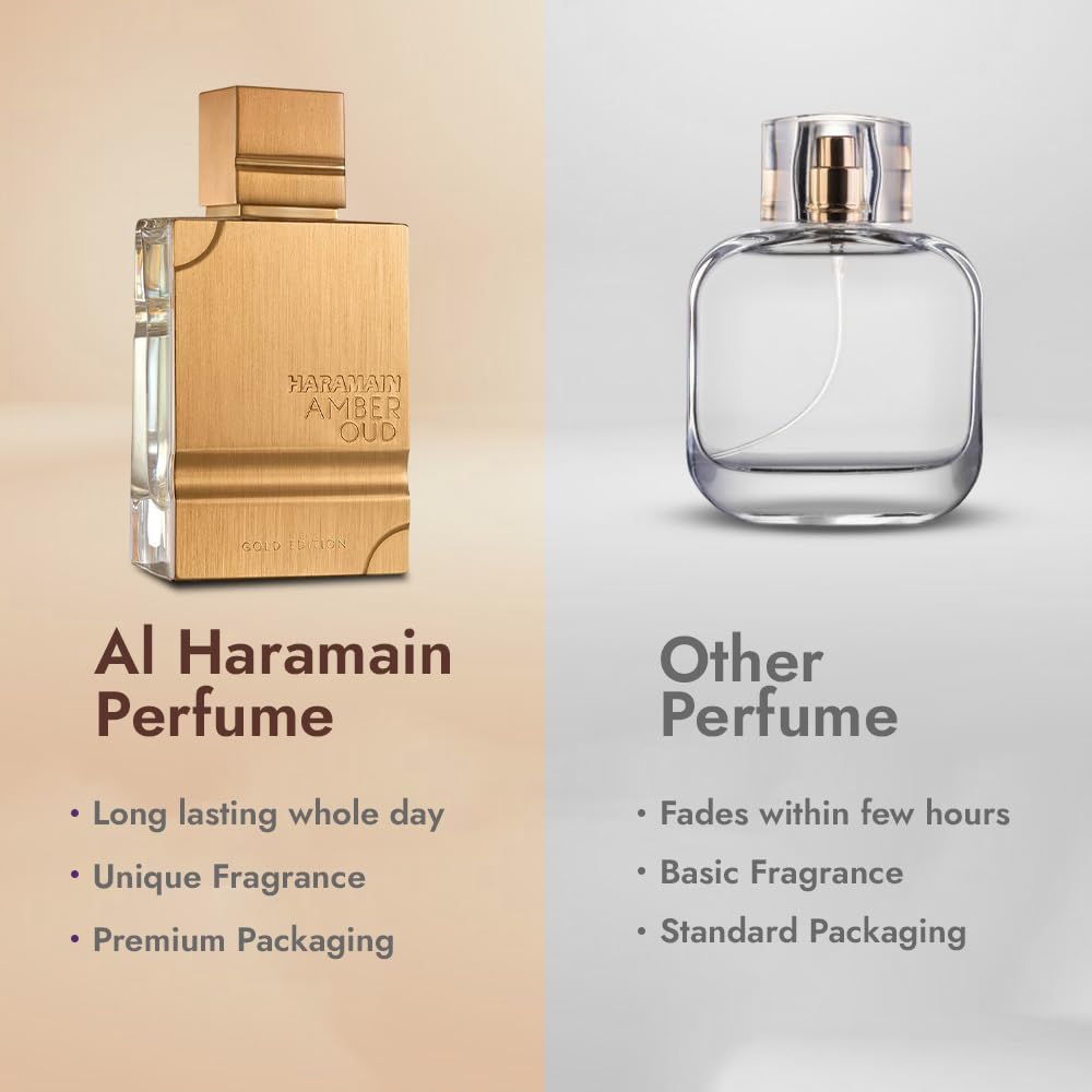 Al Haramain bottle on an evening table showing luxurious mood and sophistication