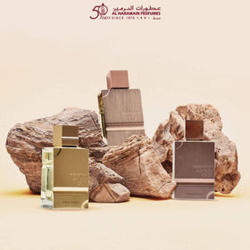 Al Haramain boxed presentation with open packaging for gifting readiness