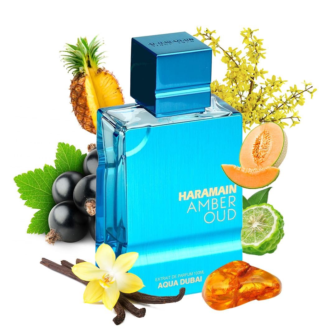 Al Haramain bottle side profile highlighting silhouette and glass finish