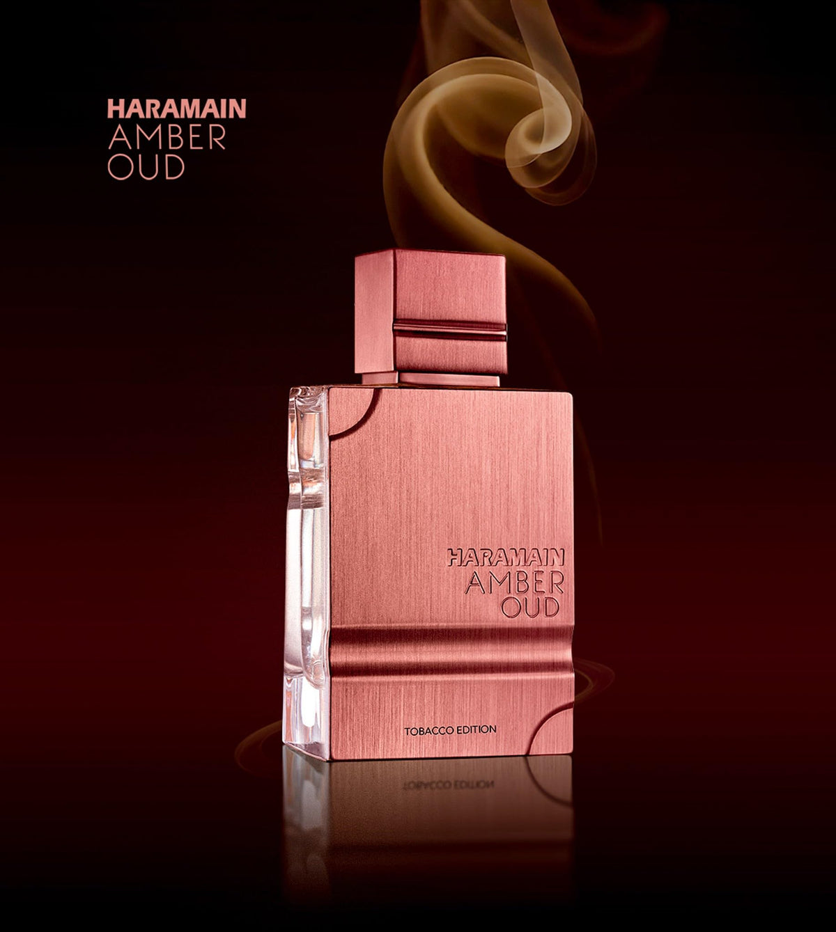 al haramain composition visual with tobacco and cinnamon showing scent cues benefit