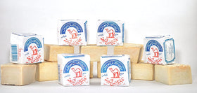 Al-Jamal soap bar angled close-up highlighting smooth surface and long-lasting quality