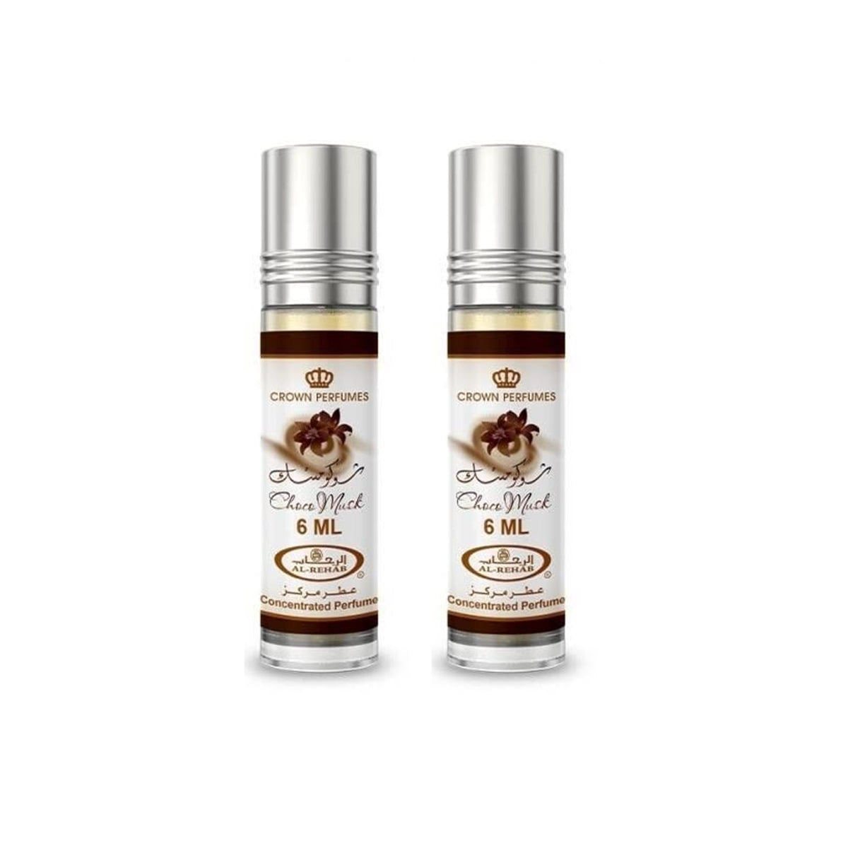 Al-Rehab front packaging showing rollerball and flavor descriptors, highlights portability