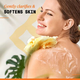 Alaffia creamy lather on hand illustrating smooth shaving cushion