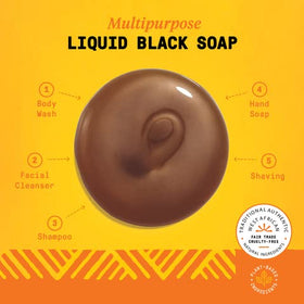 Alaffia in shower scene cleansing skin for simplified routine
