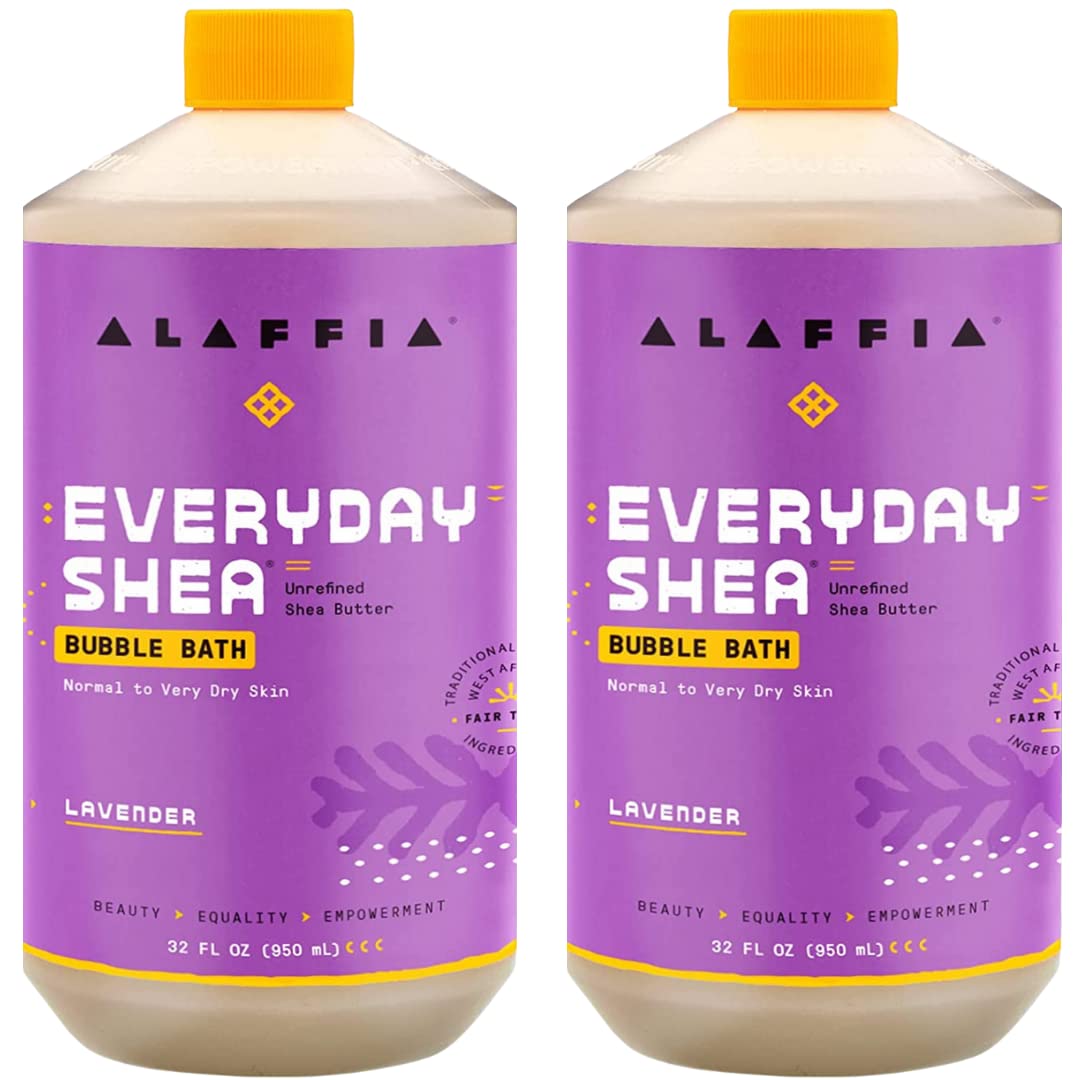 Alaffia front packaging showing lavender label and moisturizing benefits