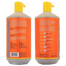 Alaffia pump dispenser detail showing easy dispensing and controlled use benefit