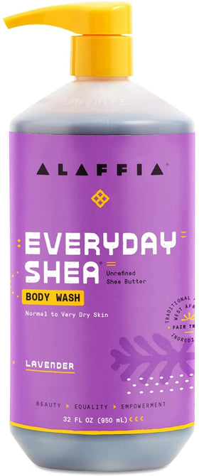 Alaffia two-pack staged in bathroom showcasing value and sustainability