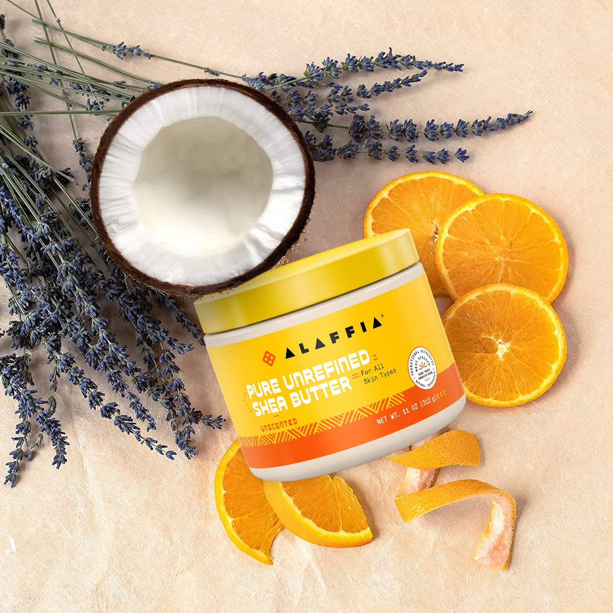 Alaffia applying shea butter to elbow illustrating targeted moisturizing for very dry skin