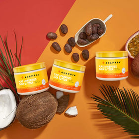 Alaffia packaging label and ingredient list focusing on unscented single-ingredient transparency