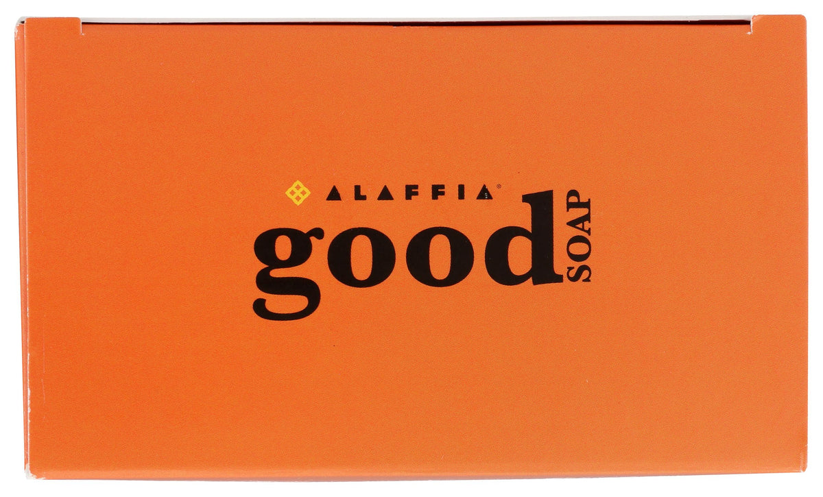 Alaffia product label and ingredients view highlighting transparency