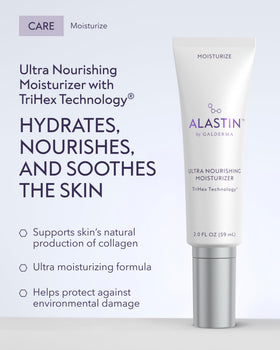 ALASTIN Skincare close-up of creamy texture delivering deep hydration