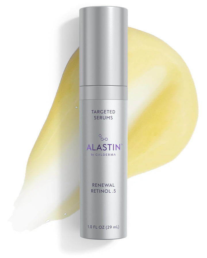 ALASTIN front packaging showing bottle and benefits visibly