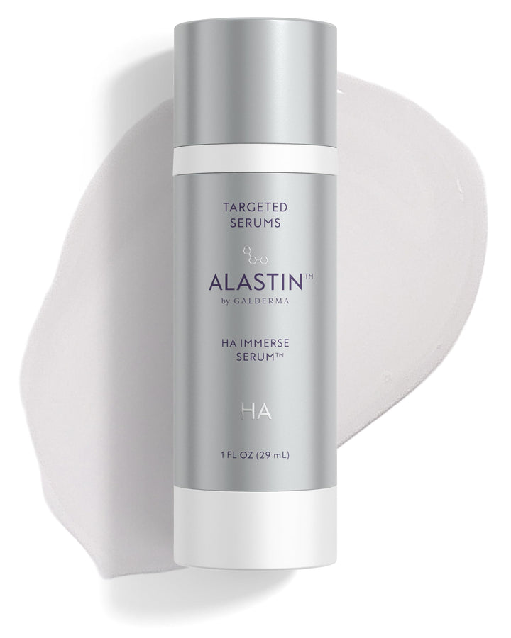 ALASTIN front packaging showing bottle and branding with product benefit
