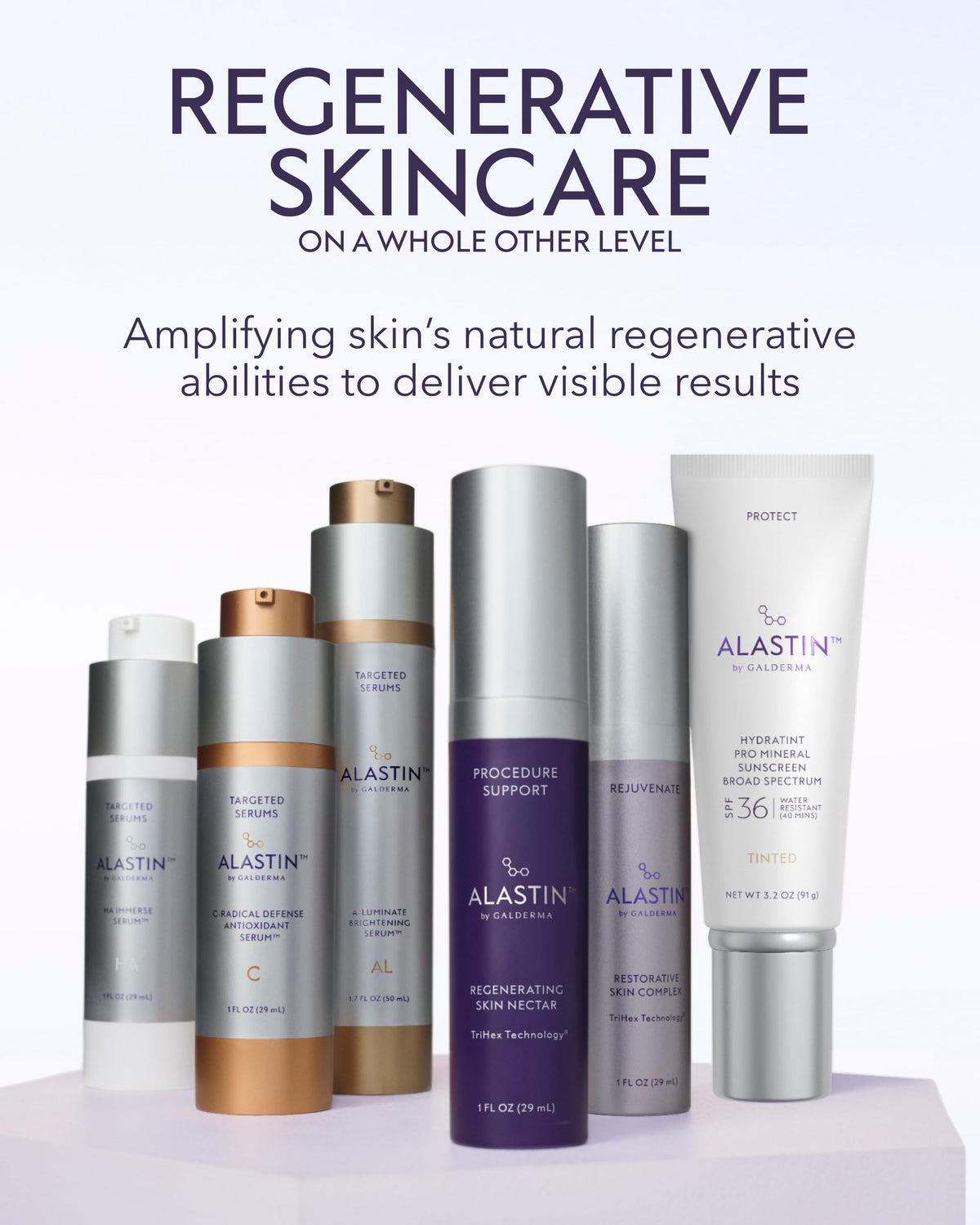 ALASTIN label detail highlighting strength and formulation benefits