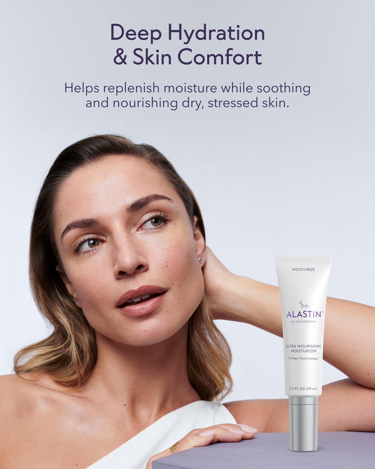 ALASTIN Skincare open jar with visible label for easy identification