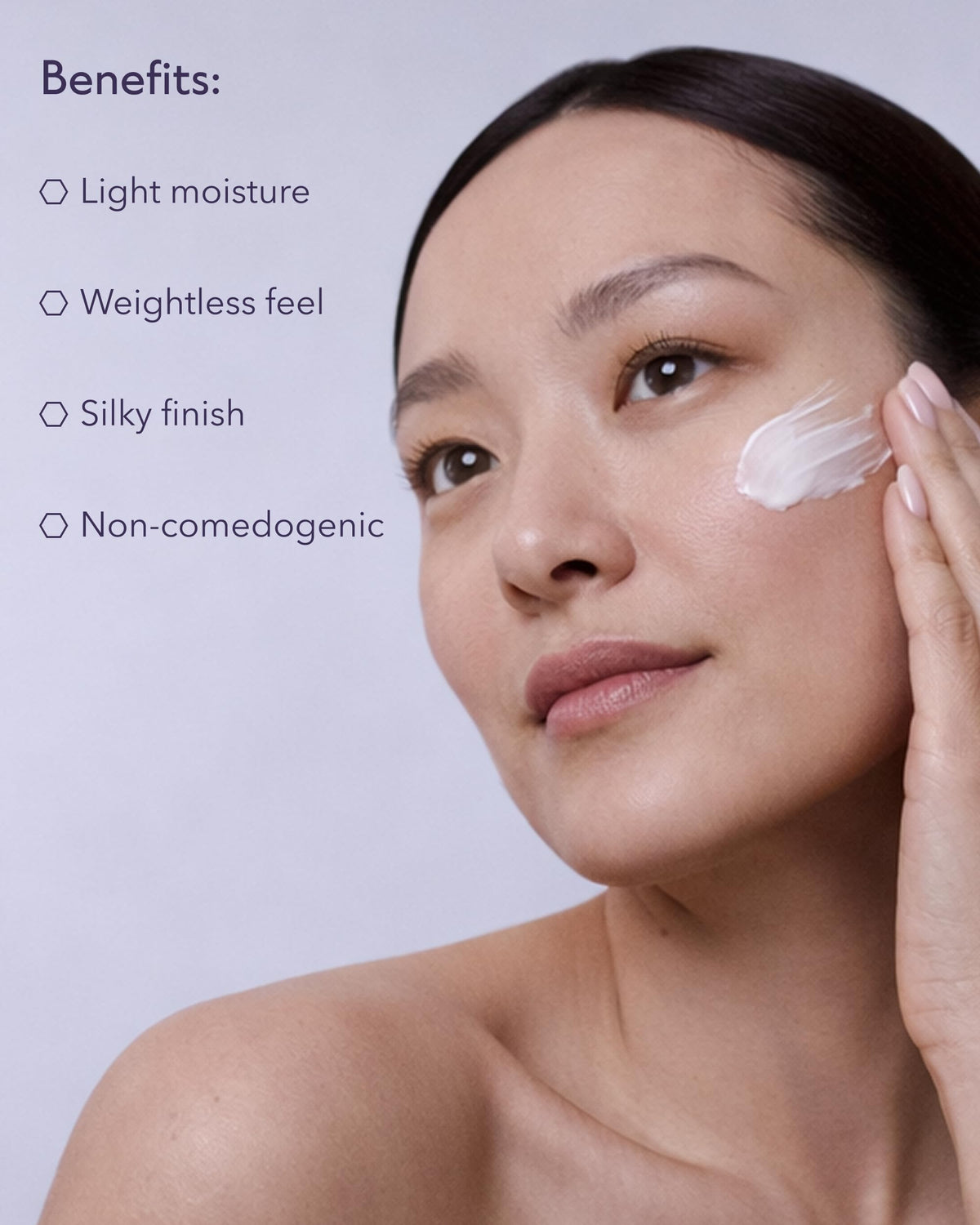 ALASTIN Skincare jar beside ingredient label, emphasizes peptide and ceramide benefits