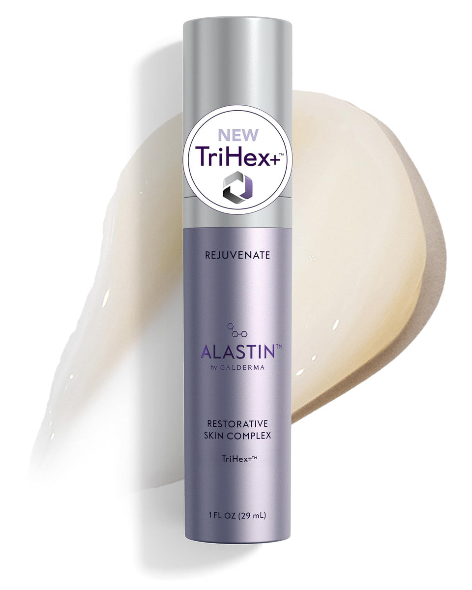 ALASTIN Skincare front bottle view showing branding and sleek packaging